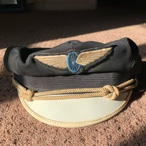 1950s vintage motorcycle cap hat